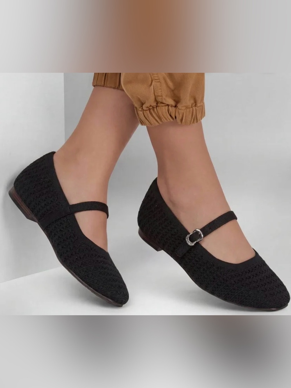 SKECHERS Women's Cleo Snip Slip-On Mary Jane Flats. Size 8 - Picture 1 of 13